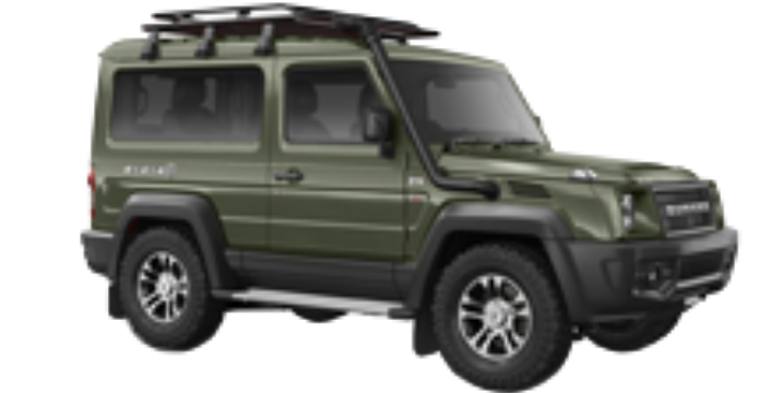 Force Gurkha 4x4 (New Shape) on rent for self drive in Delhi