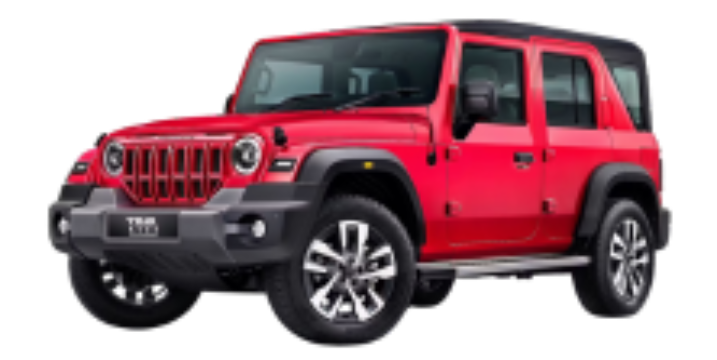 Mahindra Thar ROXX AX5L AT 4x4 on rent for self drive in Delhi
